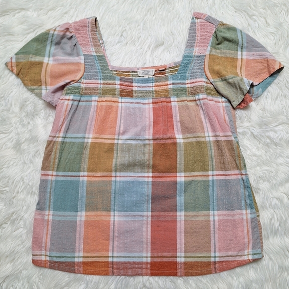 Fat Face Catherine Check Blouse - Picture 6 of 11